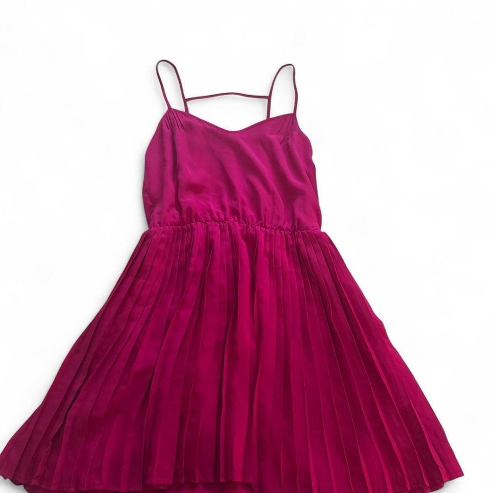 The Letter Fuchsia Dress
